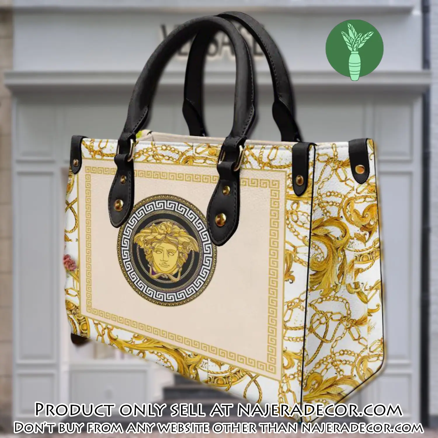 Versace women luxury leather handbag 3d lhb1062 njr3408526